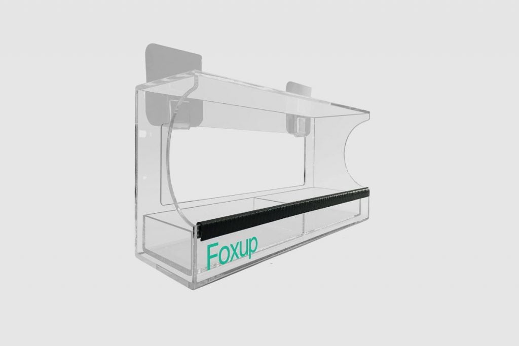 Foxup Window Bird Feeder with Removable Seed Tray