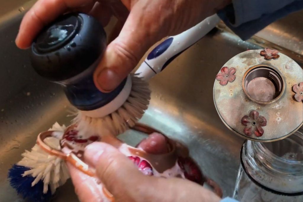 How to Remove Rust from Hummingbird Feeders