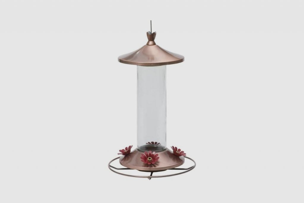 The Perky-Pet 710B Elegant Glass Hummingbird Feeder