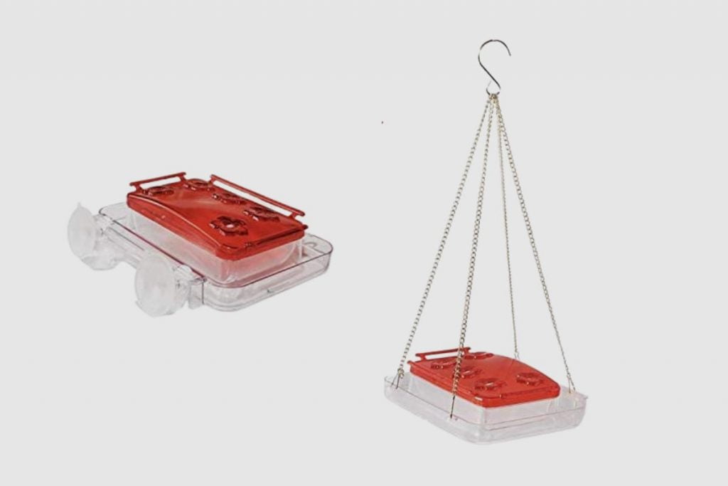 The Sherwoodbase Cuboid Hummingbird Feeder