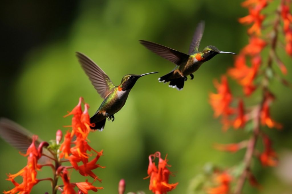 Observing Hummingbirds in Europe