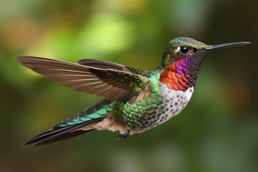 Are there any hummingbirds in Albuquerque - Broad-Tailed Hummingbirds