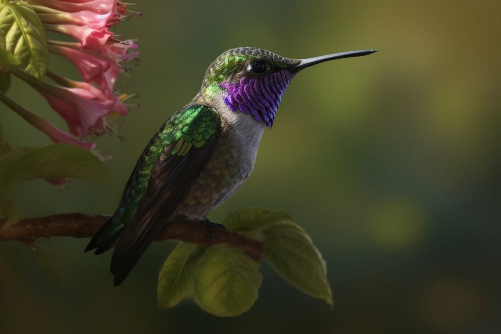 Do hummingbirds exist in Albuquerque - Violet-Crowned Hummingbird
