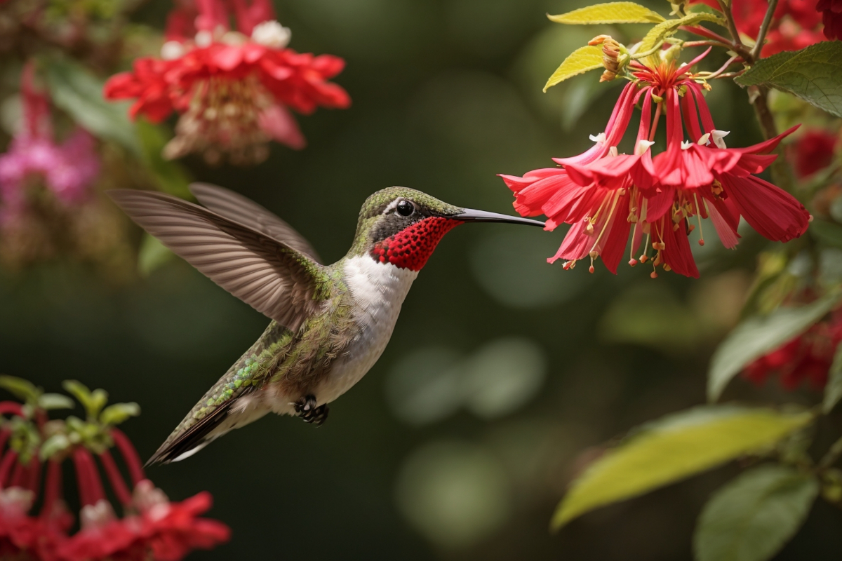 RubyThroated Hummingbird Migration Map 2024