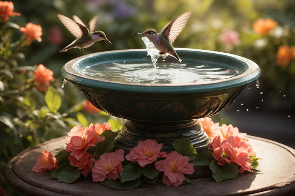 What Kind of Birdbath Do Hummingbirds Prefer