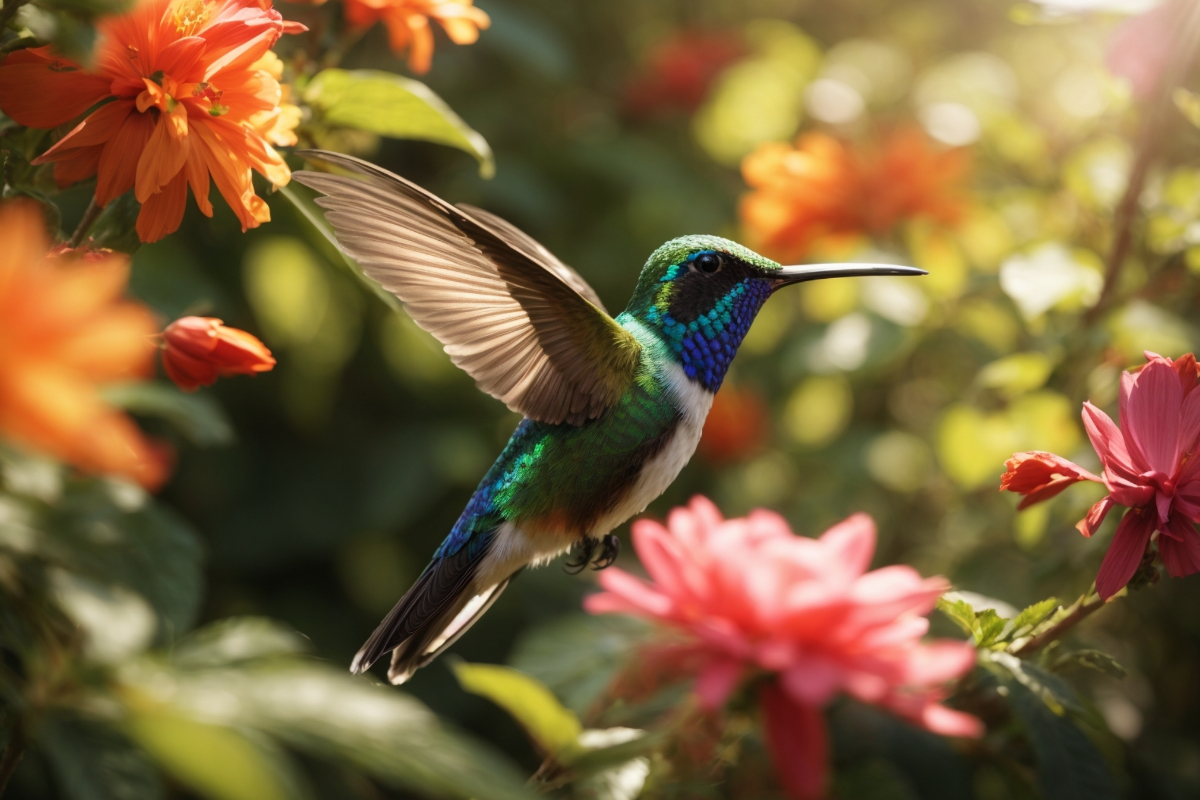 Did You Know - Darting Flight Aids Hummingbird Foraging