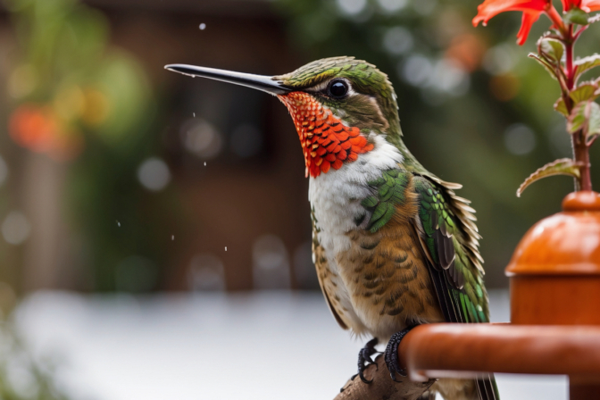 Hummingbird Bird Ringing Where Do Hummingbirds Go in the Winter? - Home Bird Feeder