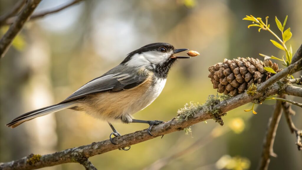 Chickadees Feeding Behaviour - Best Foods for Chickadees