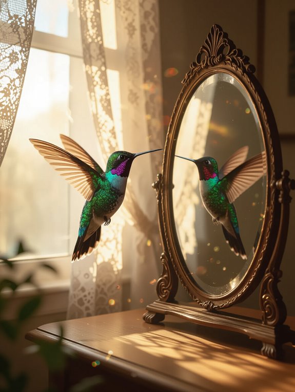 spiritual messages through hummingbirds