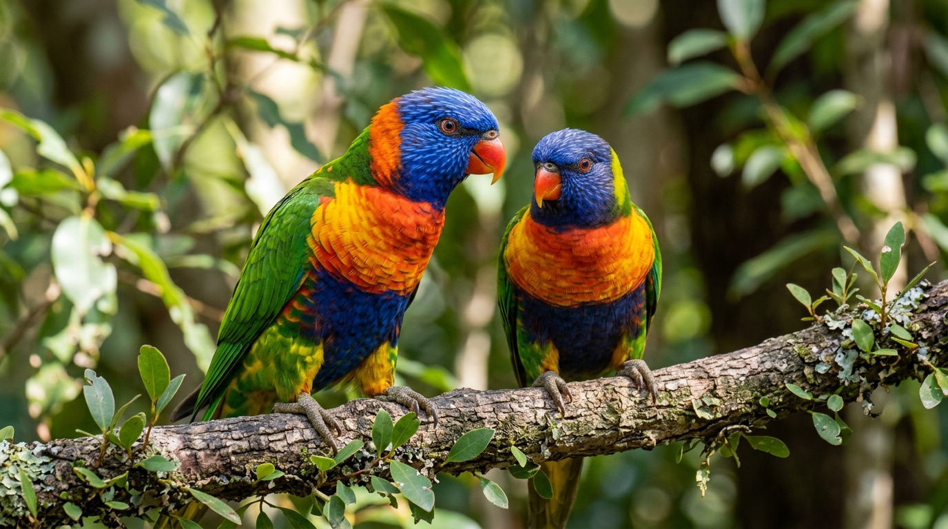 Male vs Female Rainbow Lorikeet
