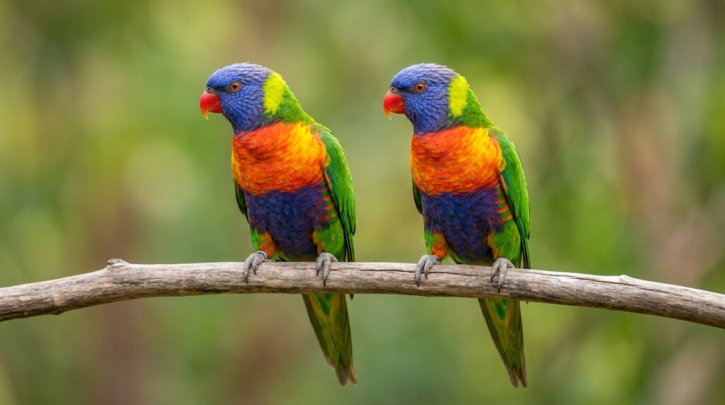 What Does a Rainbow Lorikeet Look Like
