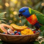 colorful nectar and fruit